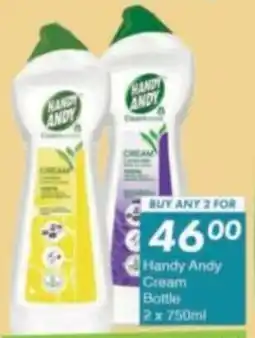 President Hyper Handy Andy Cream Bottle offer