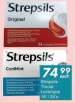 President Hyper Strepsils Throat Lozenges offer