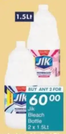 President Hyper Jik Bleach Bottle offer