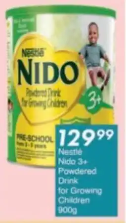 President Hyper Nestlé Nido 3+ Powdered Drink for Growing Children offer