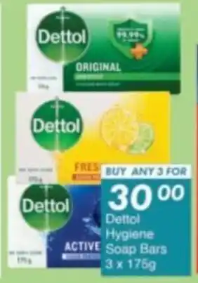 President Hyper Dettol Hygiene Soap Bars offer