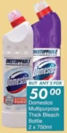 President Hyper Domestos Multipurpose Thick Bleach Bottle offer
