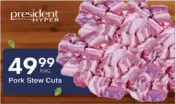 President Hyper Pork Stew Cuts offer