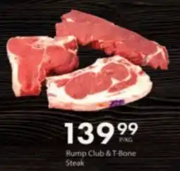 President Hyper Rump Club & T-Bone Steak offer