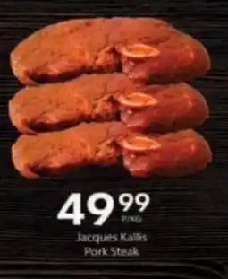 President Hyper Jacques Kallis Pork Steak offer