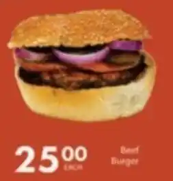 President Hyper Beef Burger offer