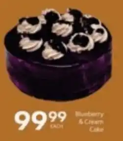 President Hyper Blueberry & Cream Cake offer