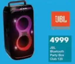 President Hyper JBL Bluetooth Party Box Club 120 offer
