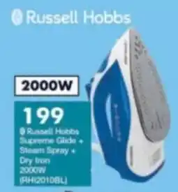 President Hyper Russell Hobbs Supreme Glide + Steam Spray + Dry Iron 2000W offer