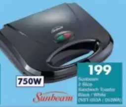 President Hyper SunbeamSandwich Toaster Black/White offer
