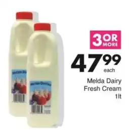 Save Hyper Melda Dairy Fresh Cream offer