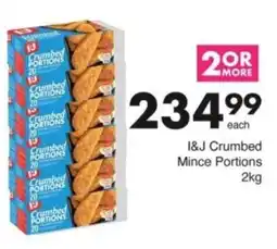 Save Hyper I&J Crumbed Mince Portions offer