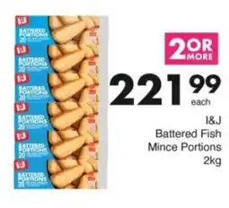 Save Hyper I&J Battered Fish Mince Portions offer