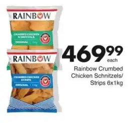 Save Hyper Rainbow Crumbed Chicken Schnitzels/ Strips offer