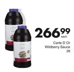 Save Hyper Carte D'Or Wildberry Sauce offer