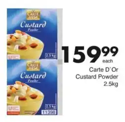 Save Hyper Carte D'Or Custard Powder offer