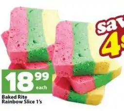 Check Save Baked Rite Rainbow Slice offer