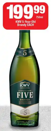 OK Liquor KWV 5-Year-Old Brandy offer