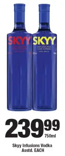 OK Liquor Skyy Infusions Vodka Asstd. offer
