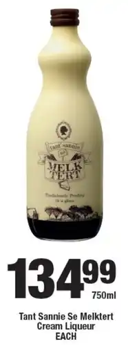 OK Liquor Tant Sannie Se Melktert Cream Liqueur offer
