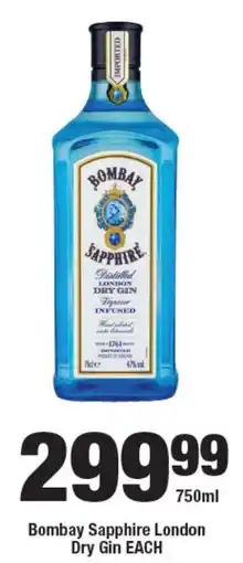 OK Liquor Bombay Sapphire London Dry Gin offer