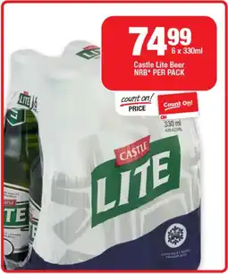 OK Liquor Castle Lite Beer NRB offer