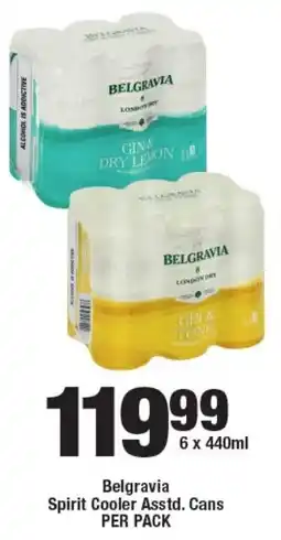 OK Liquor Belgravia Spirit Cooler Asstd. Cans offer