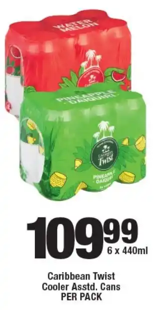 OK Liquor Caribbean Twist Cooler Asstd. Cans offer