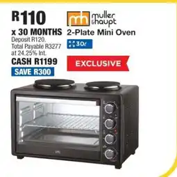 OK Furniture muller haupt 2-Plate Mini Oven offer