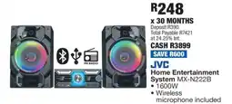 OK Furniture JVC Home Entertainment System MX-N222B offer