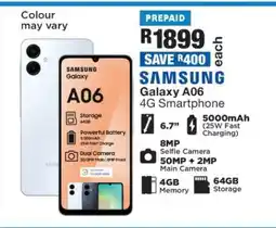 OK Furniture Samsung Galaxy A06 4G Smartphone offer