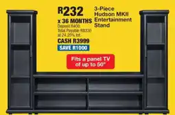 OK Furniture 3-Piece Hudson MKII Entertainment Stand offer