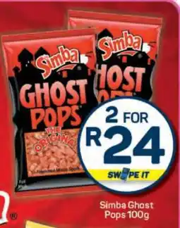 Pick n Pay Simba Ghost Pops 100g offer