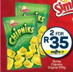Pick n Pay Simba Chipniks Original 100g offer
