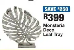 OK Furniture Monstera Deco Leaf Tray offer