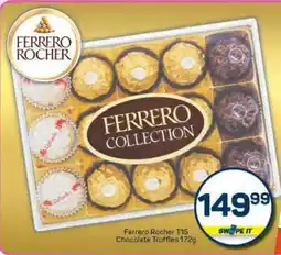 Pick n Pay Ferrero Rocher T15 Chocolate Truffles 172g offer