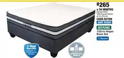 OK Furniture Restonic 152cm Vegas Base Set offer