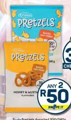 Pick n Pay Truda Pretzels Assorted 200/240g offer