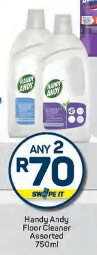 Pick n Pay Handy Andy Floor Cleaner Assorted 750ml offer