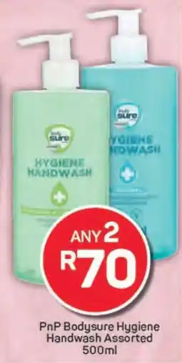 Pick n Pay PnP Bodysure Hygiene Handwash Assorted 500ml offer