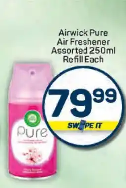 Pick n Pay Airwick Pure Air Freshener Assorted 250ml Refill Each offer