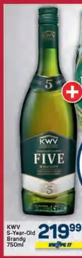 Pick n Pay KWV 5-Year-Old Brandy 750ml offer