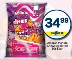 Pick n Pay Amazon Monsta Chews Assorted 50s Each offer