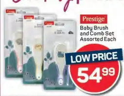 Pick n Pay Prestige Baby Brush and Comb Set Assorted Each offer