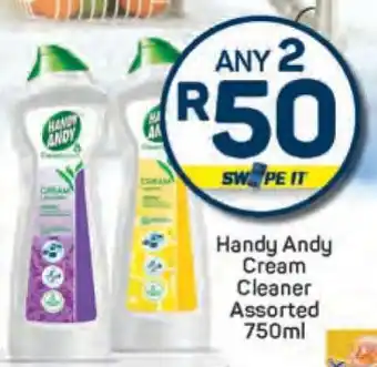 Pick n Pay Handy Andy Cream Cleaner Assorted 750ml offer