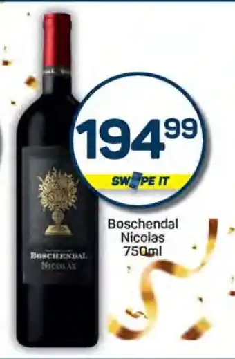 Pick n Pay Boschendal Nicolas 750ml offer