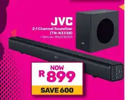 Game JVC 2.1 Channel Soundbar TH-N333B offer