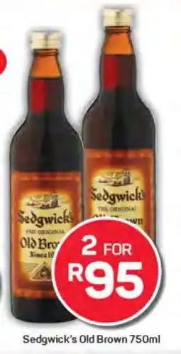 Pick n Pay Sedgwick's Old Brown 750ml offer
