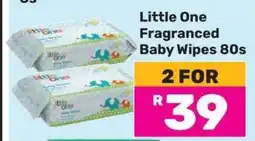 Game Little One Fragranced Baby Wipes-80s offer