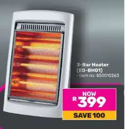 Game 3-Bar Heater (EG-BH01) offer